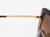 Dolce & Gabbana Havana Brown Retro Square Sunglasses Fw0126loxdu