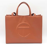 Telfar Medium Tan Shopping Bag Sd0226lzxdu