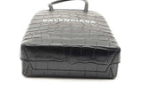 Balenciaga Crocodile Embossed Leather Phone Holder Shopping Tote Bag Eb1124wrxsa