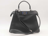 Fendi Peekaboo Iseeu Black Leather Handbag Sd1025pzxsa