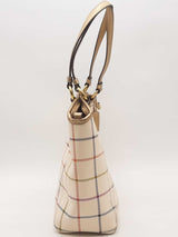 Coach Peyton Tatersall Tote Aa0725izsa