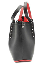Christian Louboutin Mini Cabarock Black Leather Tote Bag Eb1225prxdu