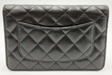 Chanel Quilted Black Leather Wallet On Chain Eb1024lcxzdu