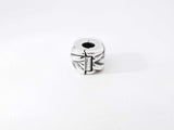Pandora Braided Clip Charm In Sterling Silver Silver 2.7 Grams Fw0926rdu