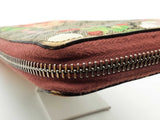 Gucci 404071 Gg Pink Blooms Supreme Zippy Continental Wallet Do0926lorde