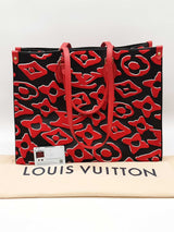 Louis Vuitton Tufted Monogram Urs Fischer Onthego Tote Bag Sd0625lcrzde