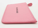 Balenciaga Powder Pink Grained Leather Flat Zipper Pouch Card Holder Do0426