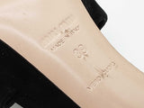 Miu Miu Black Suede Ankle Strap Platform Heels Size It 39 Do0625rxde