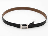 Hermes H Belt Black Size 32 Aa0926wrzsa