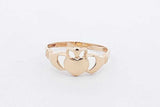 14k Yellow Gold Claddagh Ring 1.6 Grams Size 6 Eb0826lorsa