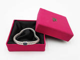 John Hardy Icon Chain Bracelet In Sterling Silver  & Blue Sapphire 47 Grams 8.5 Inch Fw0626wzxdu