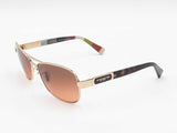 Coach Caroline Gold-tone & Tortoise Sunglasses With Gradient Lenses Fw1026ixdu