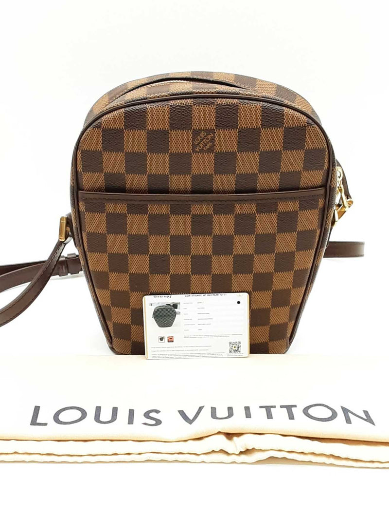 Louis Vuitton Damier Ebene Ipanema Shoulder Bag Sd0625irzde