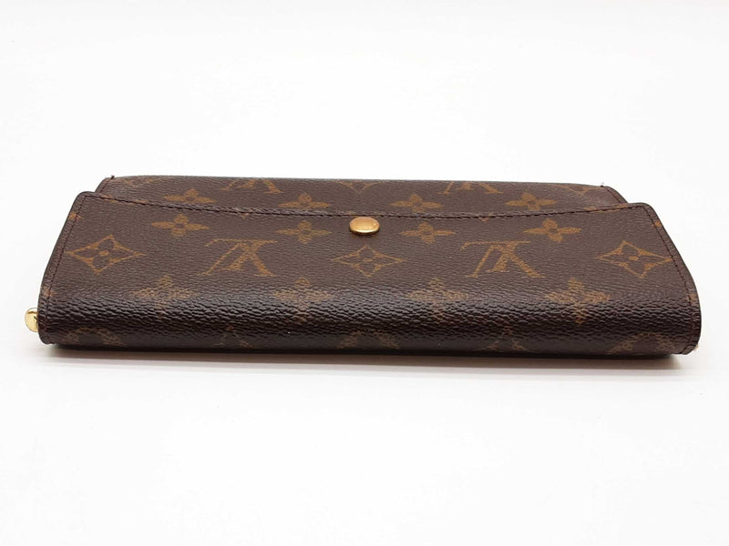 Louis Vuitton Monogram Coated Canvas Wallet Sd0625lrzde