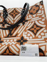 Louis Vuitton Lv Crafty Creme & Caramel On The Go Gm Sd0526ozszde