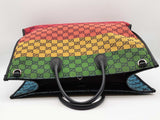 Gucci Rainbow Gg Canvas Large Tote Bag Sd0126lrzxde