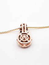 0.72 Cttw Diamond & 14k Two-tone Gold Pendant Necklace 5.4 Grams 22 Inch Fw0726rzxdu