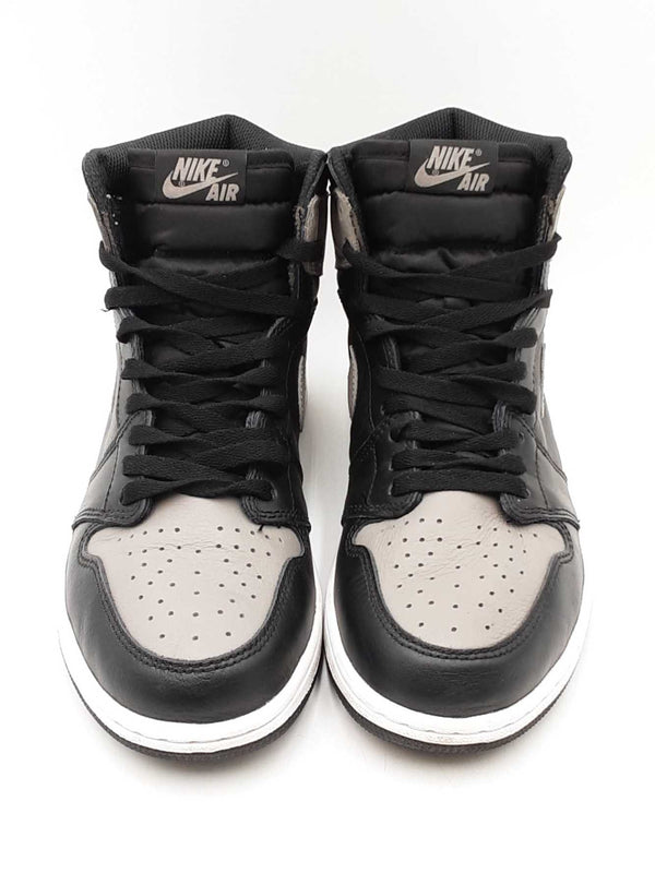 Nike Air Jordan 1 Retro "Og Shadow" Black & Gray Sneakers Size 8 Fw0725ordu