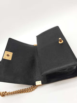 Chanel Black Chevron Quilted Caviar Leather Boy Bag Eb1225orxzde