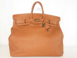 Hermes Birkin Hac 50cm Gold Togo Brass Hardware Duffle Bag Do1225lprxzde