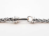 David Yurman Wheat Chain Necklace In Sterling Silver 32.8g 22 Inch Fw0426loxdu