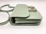 Hermes Constance Mini Green Croc Leather Shoulder Bag Dooexzxde 144020004171