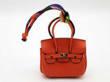 Orange Mini Bag Charm Do0826ide