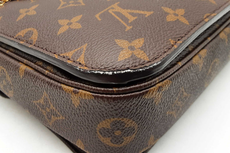 Louis Vuitton Pochette Metis Satchel In Monogram Coated Canvas Fw1025cxzdu