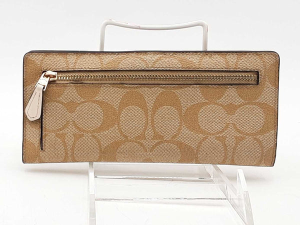 Coach Bifold Beige Wallet Aa0525lxsa