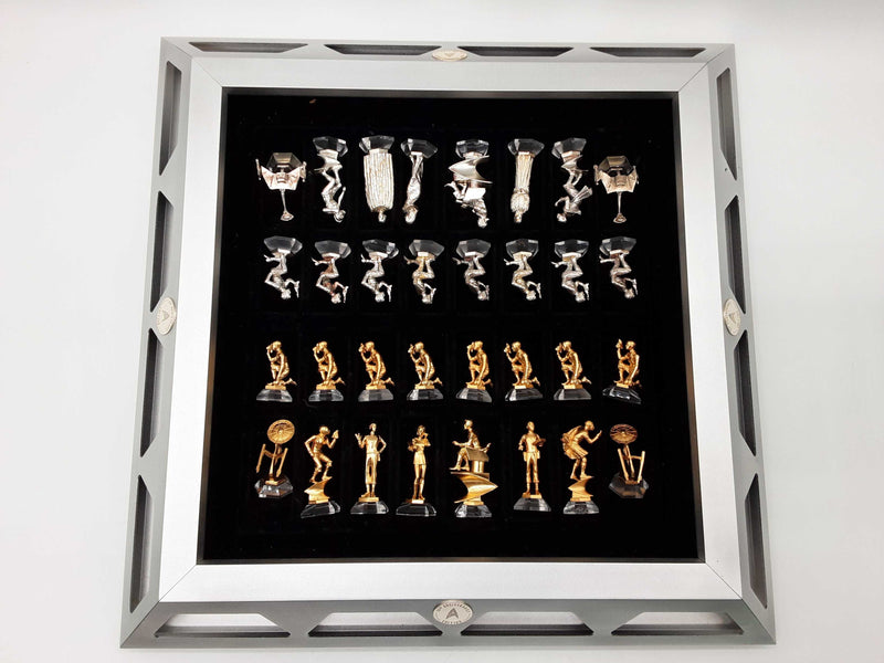 Original Star Trek 25th Anniversary Edition Chess Set Do0724orxde