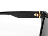 Dolce & Gabbana Dg Crossed Sunglasses In Black Acetate Fw1125crsa