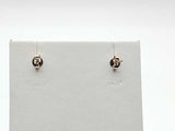 0.7 Cttw Lab Grown Diamond 14kt Yellow Gold Double Stud Earrings 2 Grams Mk0925lczmia