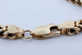 10k Franco Link Chain Bracelet 6.5 Grams 8 Inch Eb0526osxde