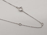 1.24 Cttw Lab Grown Diamonds 14k Wg 2.1g Marquis Necklace 18 In Do0126ixzde