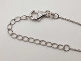0.45 Cttw Lab Grown Diamonds 0.925 Silver 3.8g Circle Necklace 20 In Do0525cide