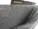 Yves Saint Laurent Ysl Black Leather Travel Wallet Clutch Do1025lorde