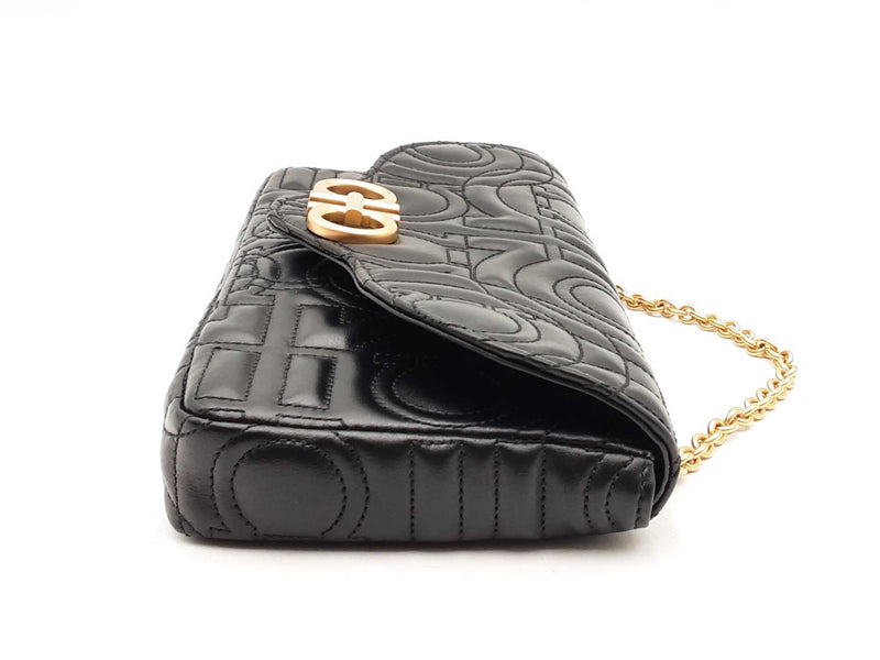 Salvatore Ferragamo Mini Gancini Quilted Shoulder Bag Fw0125lrxsa