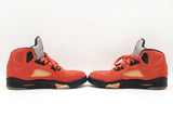 Nike Air Jordan 5 Retro "Dunk On Mars" Suede Sneakers Size 9.5  Fw0825ixdu
