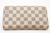 Louis Vuitton Damier Azur Zippy Wallet Eb0926oxzde