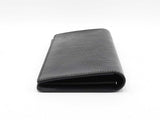 Louis Vuitton Brazza Long Bifold Wallet In Black Epi Leather Fw0225lrzdu