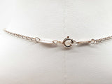 Tiffany & Co. Elsa Peretti Open Heart 0.925 Silver Lariat 19 In Do0624oxzde