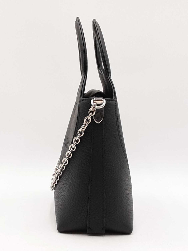 Tiffany & Co. Return To Tiffany Black Grained Leather Mini Tote Bag Fw1125rxzdu
