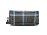 Coach Cosmetic Pouch In Multicolor Plaid Signature Coated Canvas Fw0725pzdu