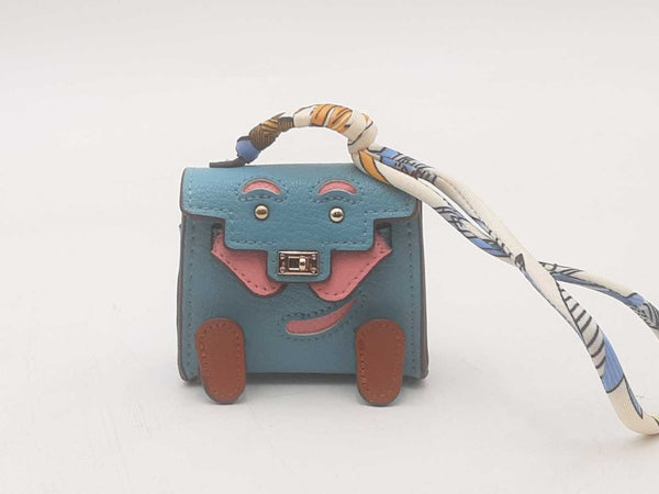 Mini Bag Charm Animated Blue Aa0825csa