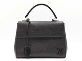 Louis Vuitton Cluny Bb Top-handle Bag In Black Epi Leather Fw0526irzdu