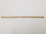 5.70ctw Diamonds 14k Yellow Gold 15.2 Grams Bracelet 7 Inch Sd0625orzxsa