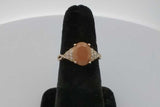 Diamond & Gemstone Ring In 10k Yellow Gold 2.5 Grams Size 7 Eb0926loxsa