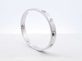 Cartier Love Bracelet In 18k White Gold 30.2 Grams Size 16 Fw0925wpxzdu