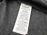 Burberry Logo Gray Cotton Tshirt Size S P Do0926rxde