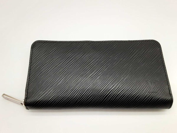 Louis Vuitton Black Epi Leather Zipper Wallet Do0125orxde